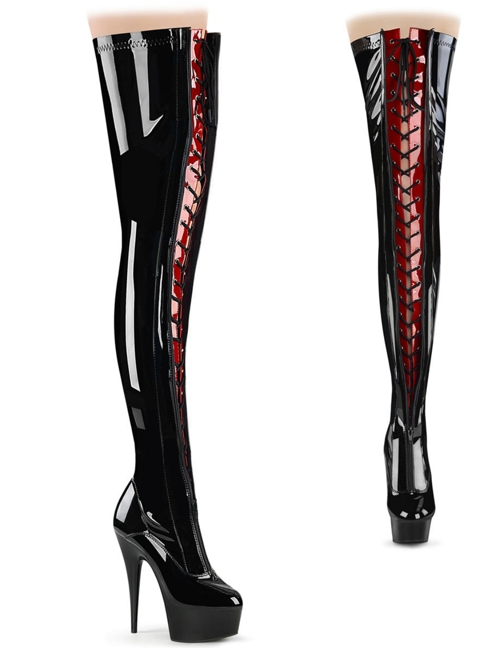 Pleaser Delight - 3027 Thigh High Boot (NWOT)